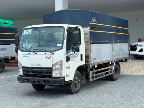 Isuzu QKR 210 Thùng Mui Bạt Bửng Nhôm Tải Trọng 2.2 Tấn