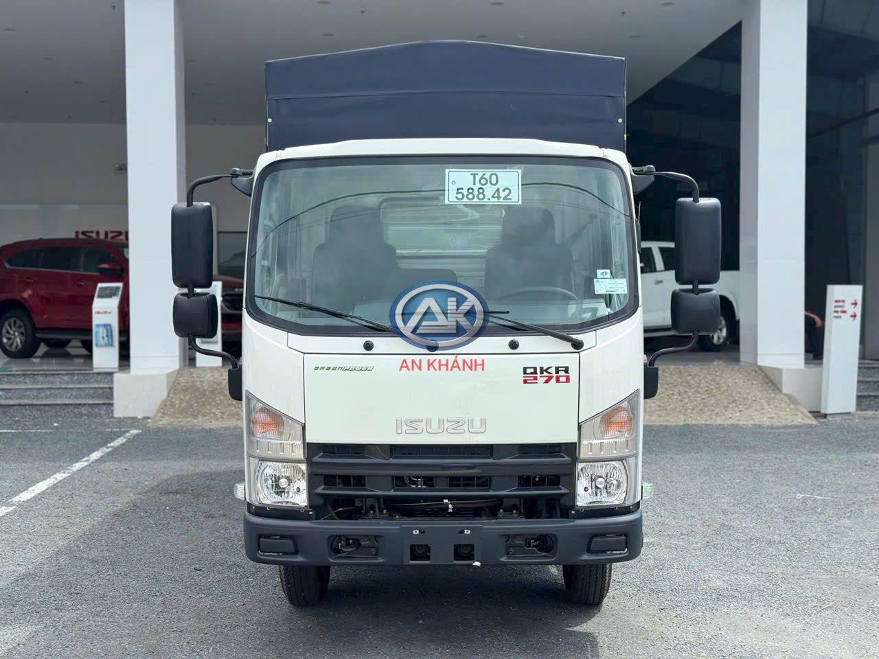  Isuzu QKR 270 Euro 5 Thùng Bạt Bửng Nhôm Garage Lượm Cao 1m9 