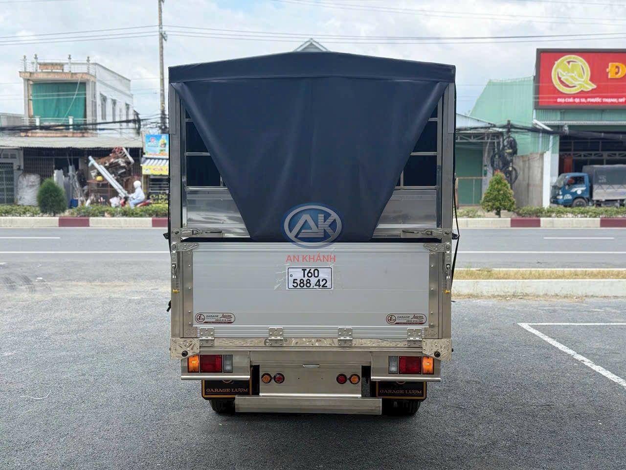  Isuzu QKR 270 Euro 5 Thùng Bạt Bửng Nhôm Garage Lượm Cao 1m9 