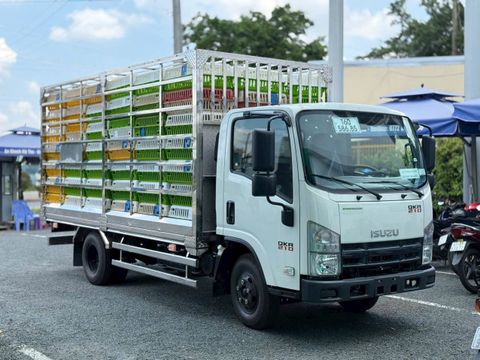 Isuzu QKR 210 Euro 5 Thùng Gia Cầm 140 Lồng