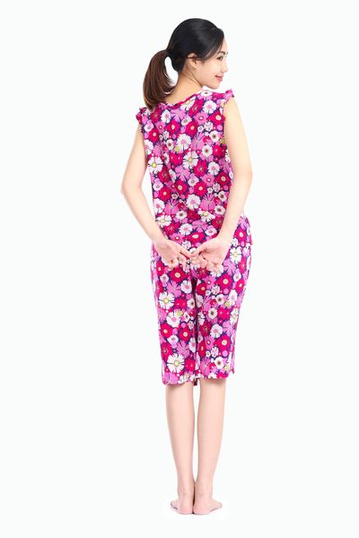 Q44118100 - Bộ lửng mặc nhà Rayon hoa