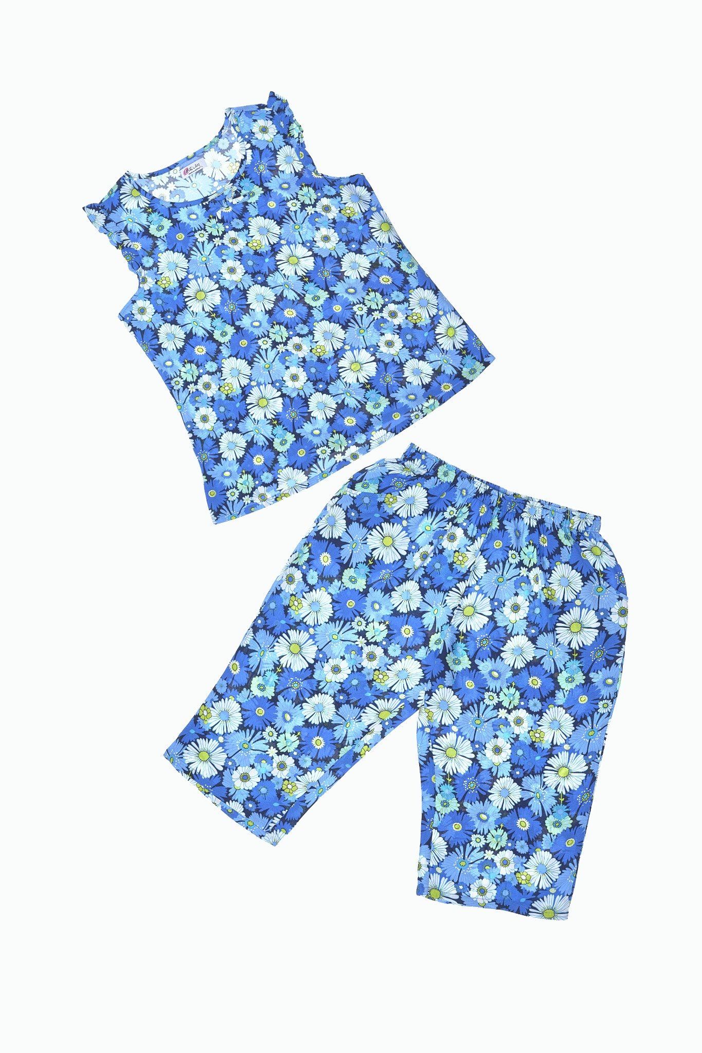 Q44118100 - Bộ lửng mặc nhà Rayon hoa