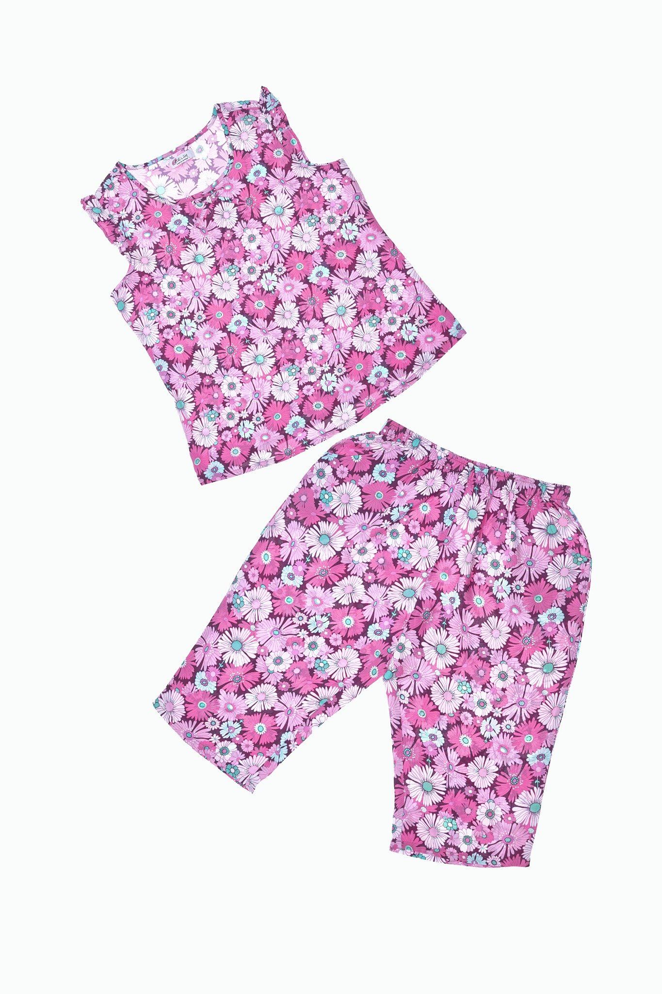 Q44118100 - Bộ lửng mặc nhà Rayon hoa