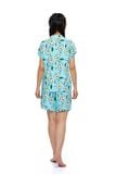  A43112302 - Đồ bộ Pijama quần ngắn áo ngắn tay họa tiết quả bơ 