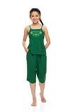  A44128010- Bộ lửng Hai Dây Thêu Ngực Vải Rayon màu Thanh Lịch - Thời trang Quế Lâm 