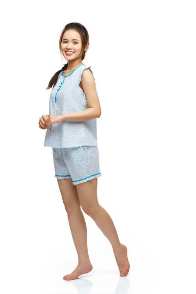 Q43218090 - Đồ bộ mặc nhà bộ ngắn Cotton
