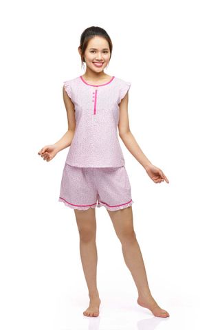 Q43218090 - Đồ bộ mặc nhà bộ ngắn Cotton