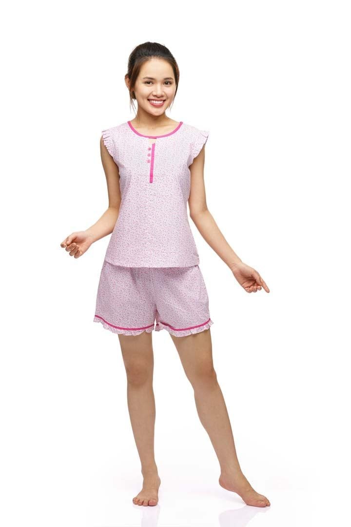 Q43218090 - Đồ bộ mặc nhà bộ ngắn Cotton