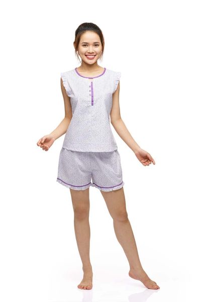 Q43218090 - Đồ bộ mặc nhà bộ ngắn Cotton