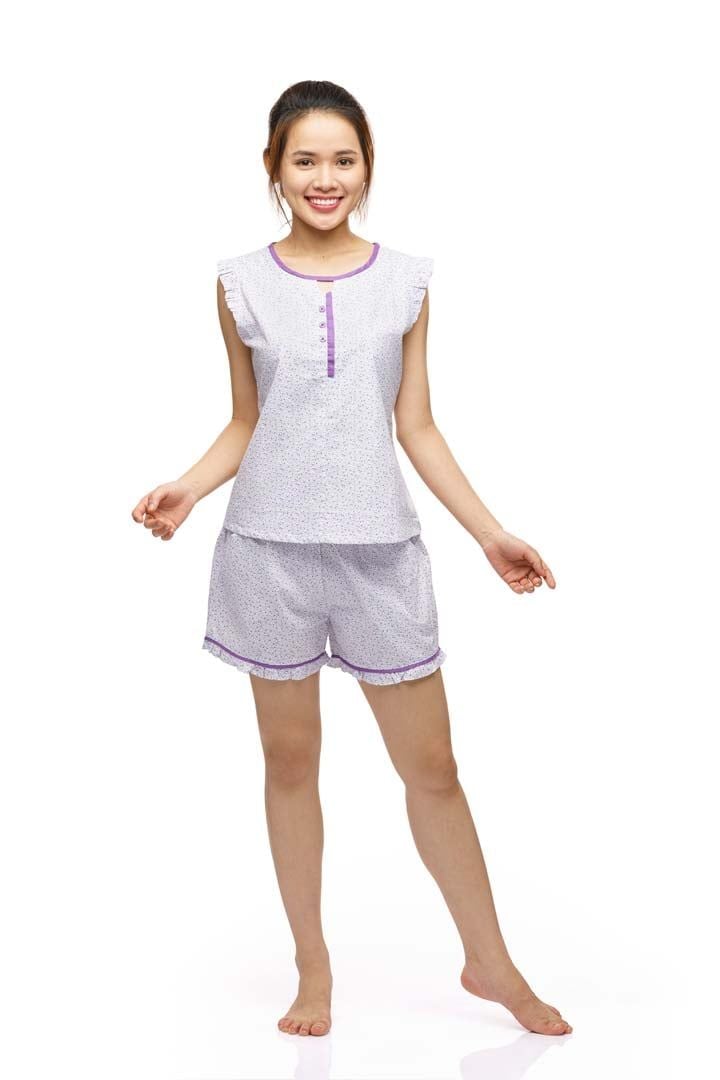 Q43218090 - Đồ bộ mặc nhà bộ ngắn Cotton