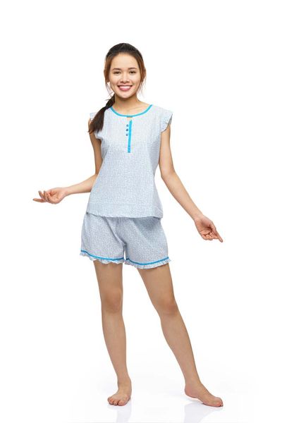 Q43218090 - Đồ bộ mặc nhà bộ ngắn Cotton