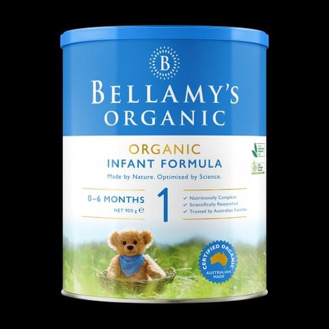 Sữa Bellamy Organic Classic Úc 900g Số 1,2,3,4 - Sữa Bột Công Thức