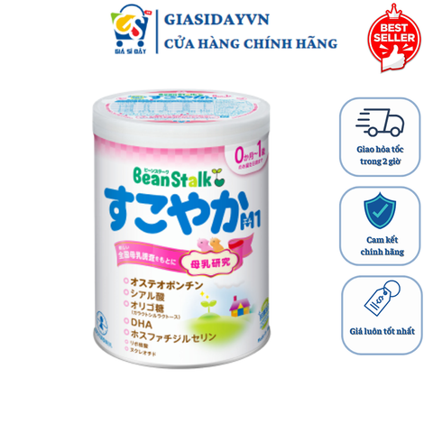 Sữa Beanstalk Nhật Bản Dạng Lon, Thanh 800g - Sữa Bột Công Thức