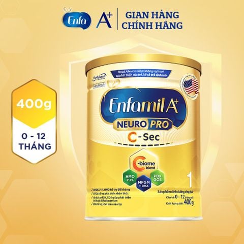 Sữa Enfa C-Sec A+ Neuropro Cho Trẻ Sinh Mổ 400g, 800g - Sữa Bột Công Thức