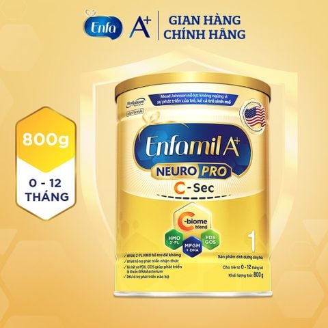 Sữa Enfa C-Sec A+ Neuropro Cho Trẻ Sinh Mổ 400g, 800g - Sữa Bột Công Thức