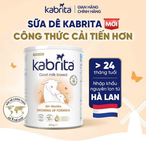 Sữa Dê Kabrita Hà Lan Số 1,2,3 - Sữa Bột Công Thức 800g