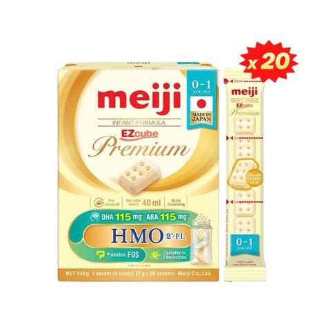 Sữa Bột Meiji Nhập Khẩu Premium Lon 800g Số 0 (0-1Y) & Số 9 (1-3Y) - Sữa Bột Công Thức