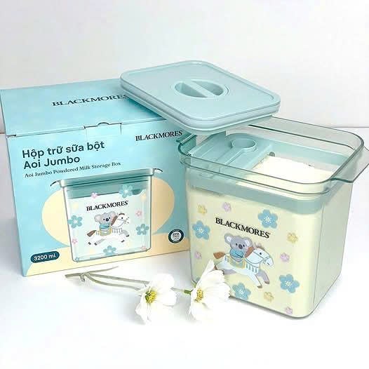 ( QT BLM 3 ) Hộp trữ sữa bột Aoi Jumbo 3200ml