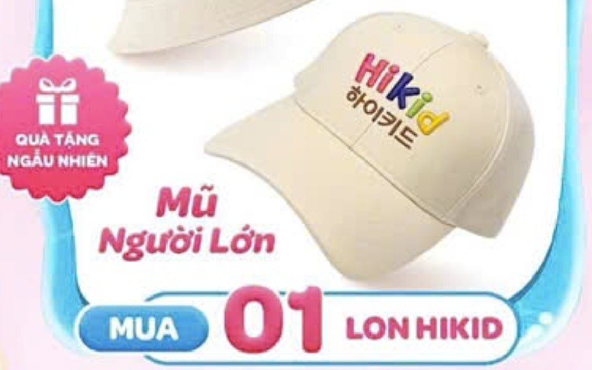 ( QT Hikid 1 ) Mũ lưỡi trai