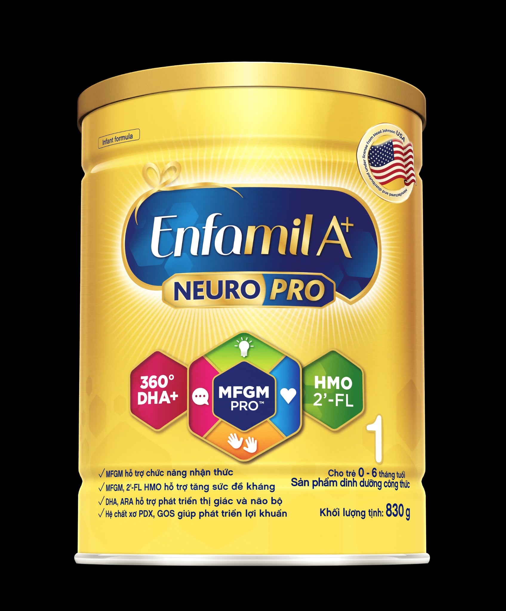 Sữa Bột Enfa A+ NeuroPro 400g 830g 1.7kg Enfamil Enfagrow - Sữa Bột Công Thức