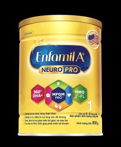 Sữa Bột Enfa A+ NeuroPro 400g 830g 1.7kg Enfamil Enfagrow - Sữa Bột Công Thức