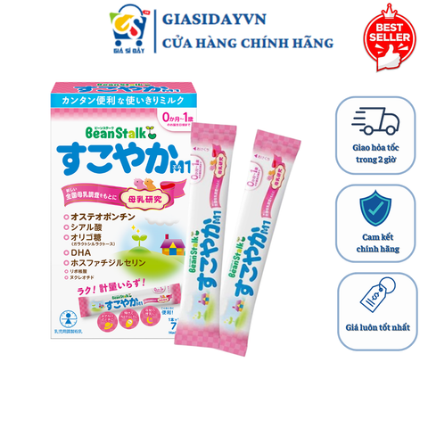 Sữa Beanstalk Nhật Bản Dạng Lon, Thanh 800g - Sữa Bột Công Thức