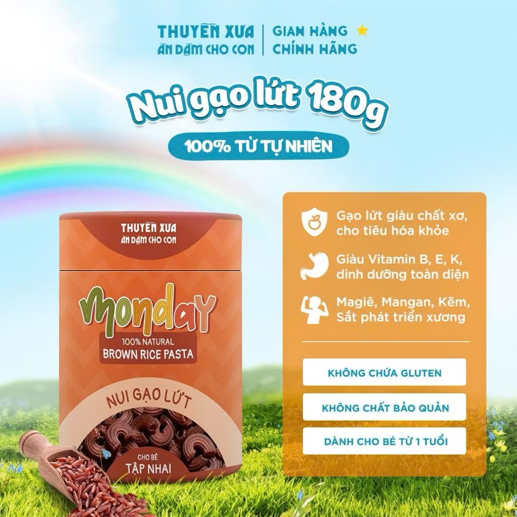 Mì Nui Ăn Dặm Cho Trẻ Từ 1 Tuổi Thuyền Xưa