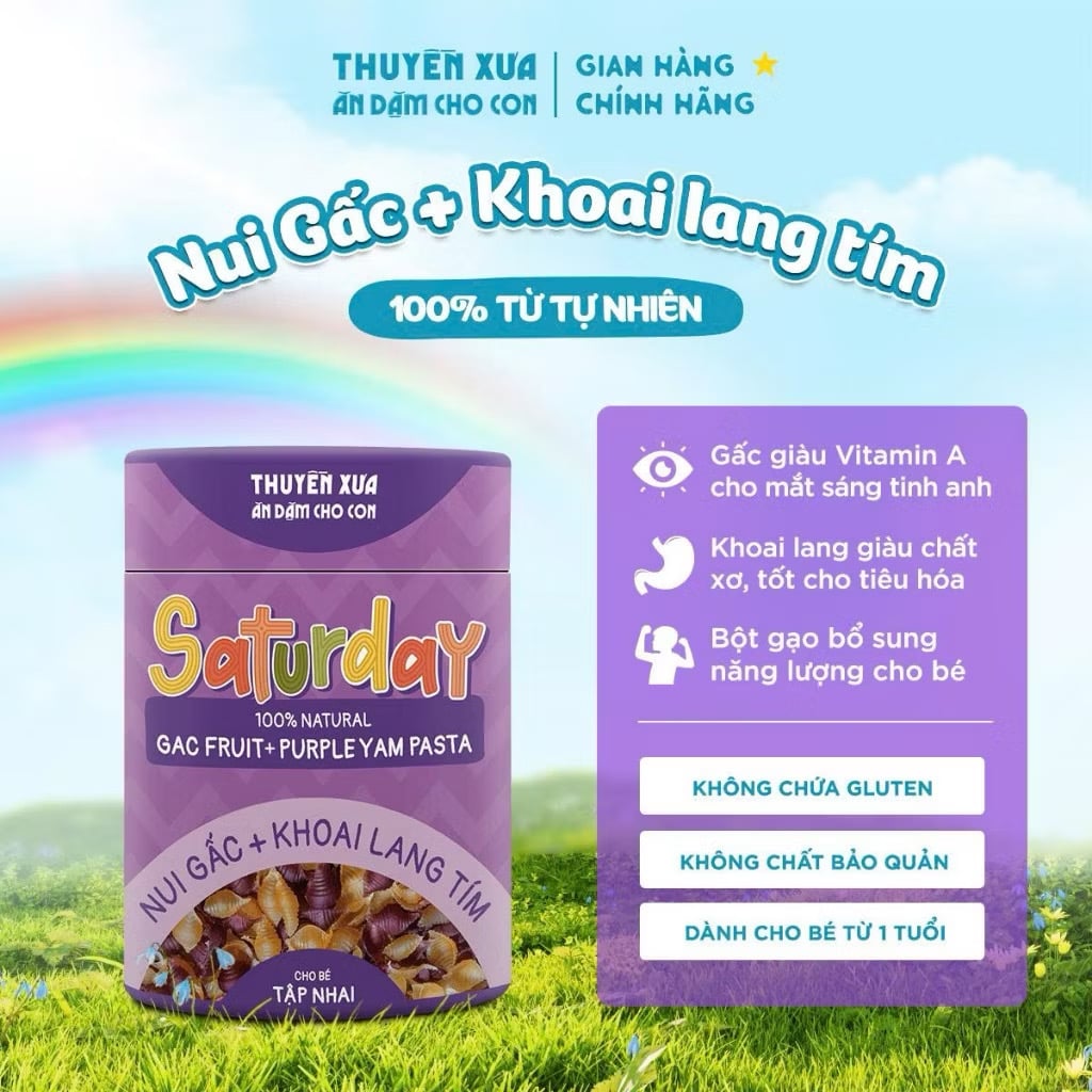 Mì Nui Ăn Dặm Cho Trẻ Từ 1 Tuổi Thuyền Xưa