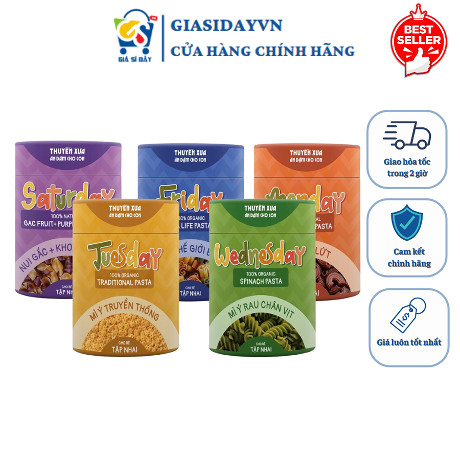 Mì Nui Ăn Dặm Cho Trẻ Từ 1 Tuổi Thuyền Xưa