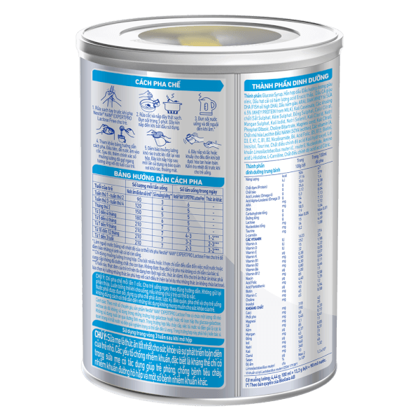 Sữa Nan Expert Pro Lactose Free Nestle 380g (0-3Y) Cho Trẻ Tiêu Chảy, Bất Dung Nạp Lactose - Sữa Bột Công Thức