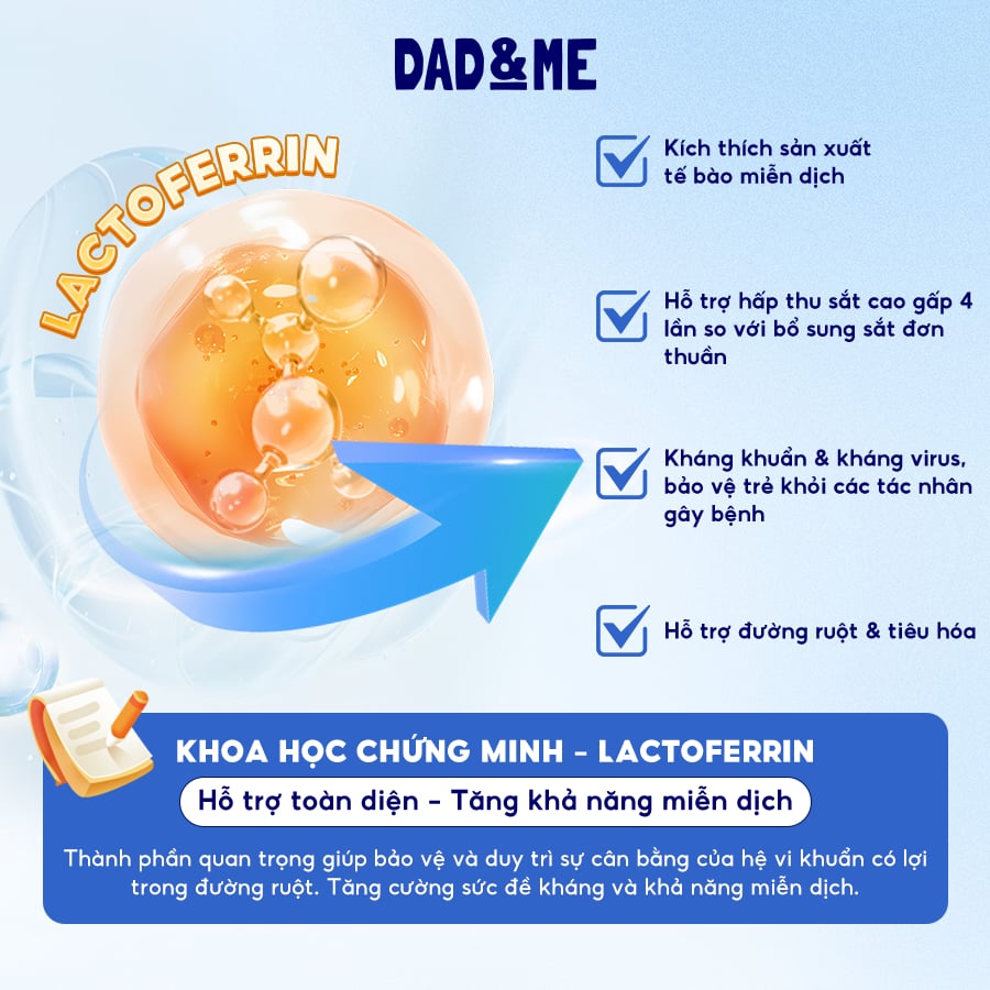 Sữa Dad And Me New Zealand 800g (3Y+) Phát Triển Toàn Diện - Sữa Bột Công Thức Dad&Me