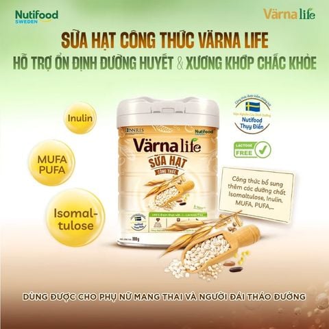 Sữa Hạt Varna Life Nutifood Lactose Free 800g - Sữa Bột Công Thức