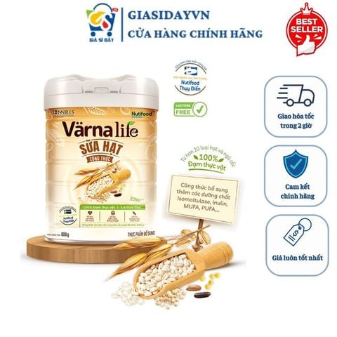 Sữa Hạt Varna Life Nutifood Lactose Free 800g - Sữa Bột Công Thức