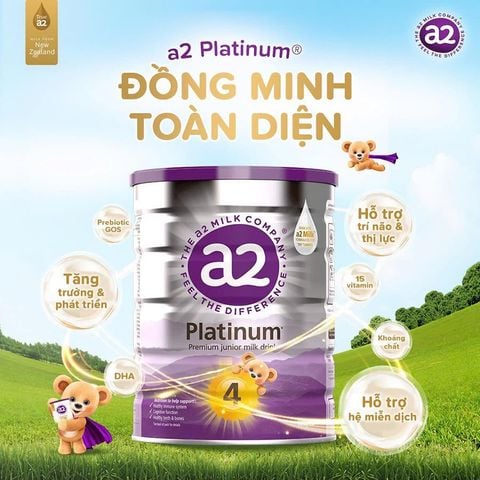 Sữa Bột A2 Platinum New Zealand Số 1,2,3,4 Hộp 400g, 900g - Sữa Bột Công Thức
