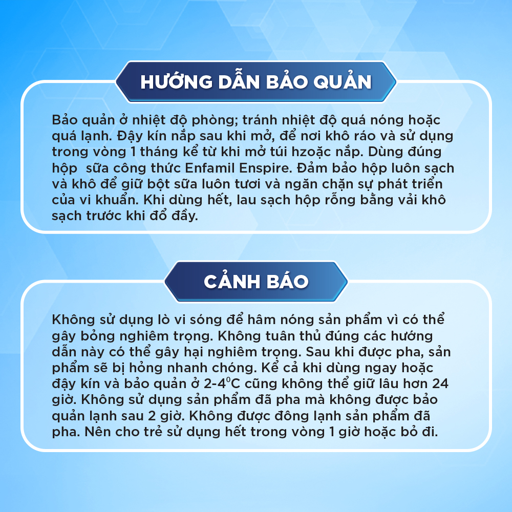 Sữa Enfa Enspire Mỹ Enfamil Enfagrow - Sữa Bột Công Thức