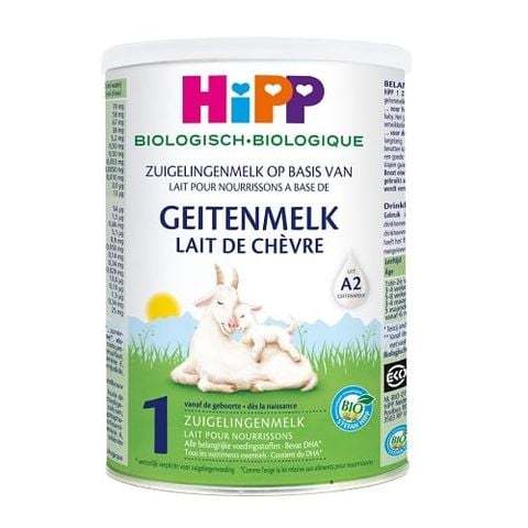 Sữa Dê Hipp Organic Đạm A2 Hộp 400g - Sữa Bột Công Thức