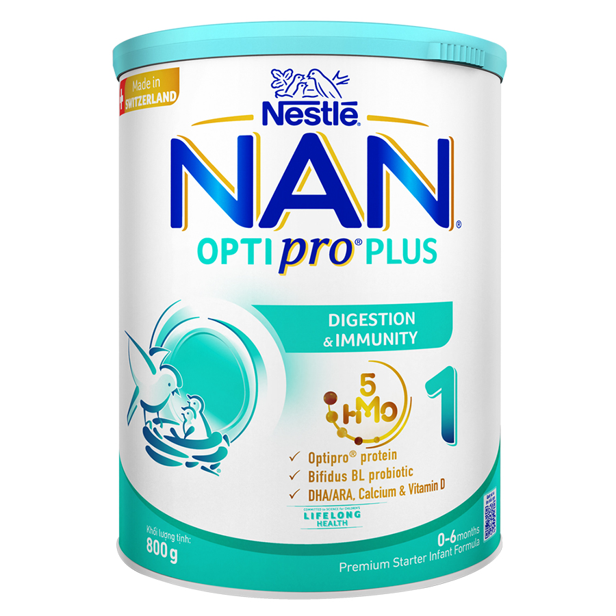 Sữa Nan Việt Optipro Plus Nestle Đủ Số 400g, 800g, 1.5kg - Sữa Bột Công Thức
