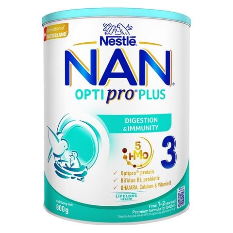 Sữa Nan Việt Optipro Plus Nestle Đủ Số 400g, 800g, 1.5kg - Sữa Bột Công Thức