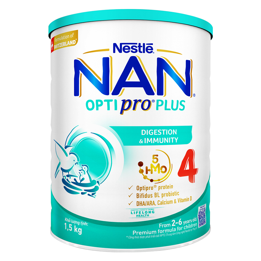 Sữa Nan Việt Optipro Plus Nestle Đủ Số 400g, 800g, 1.5kg - Sữa Bột Công Thức