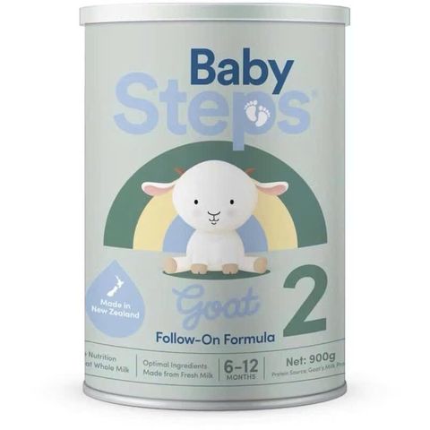 Sữa Dê Baby Steps New Zealand Hỗ Trợ Tiêu Hoá Tăng Cân 900g - Sữa Bột Công Thức