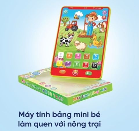 [ QT Kabr 3 ] Máy tính bảng mini bé làm quen nông trại