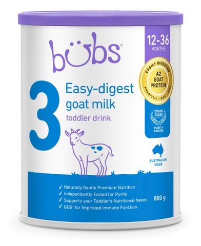 Sữa Dê Bubs Đạm A2 400g 800g 600g - Sữa Bột Công Thức
