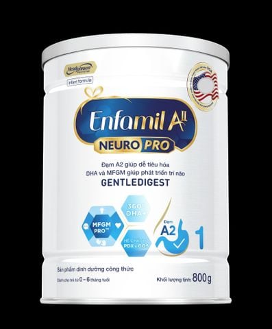 Sữa Enfa A2 NeuroPro Mỹ Enfamil Enfagrow - Sữa Bột Công Thức