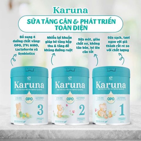 Sữa Karuna New Zealand Phát Triển Toàn Diện 800g - Sữa Bột Công Thức