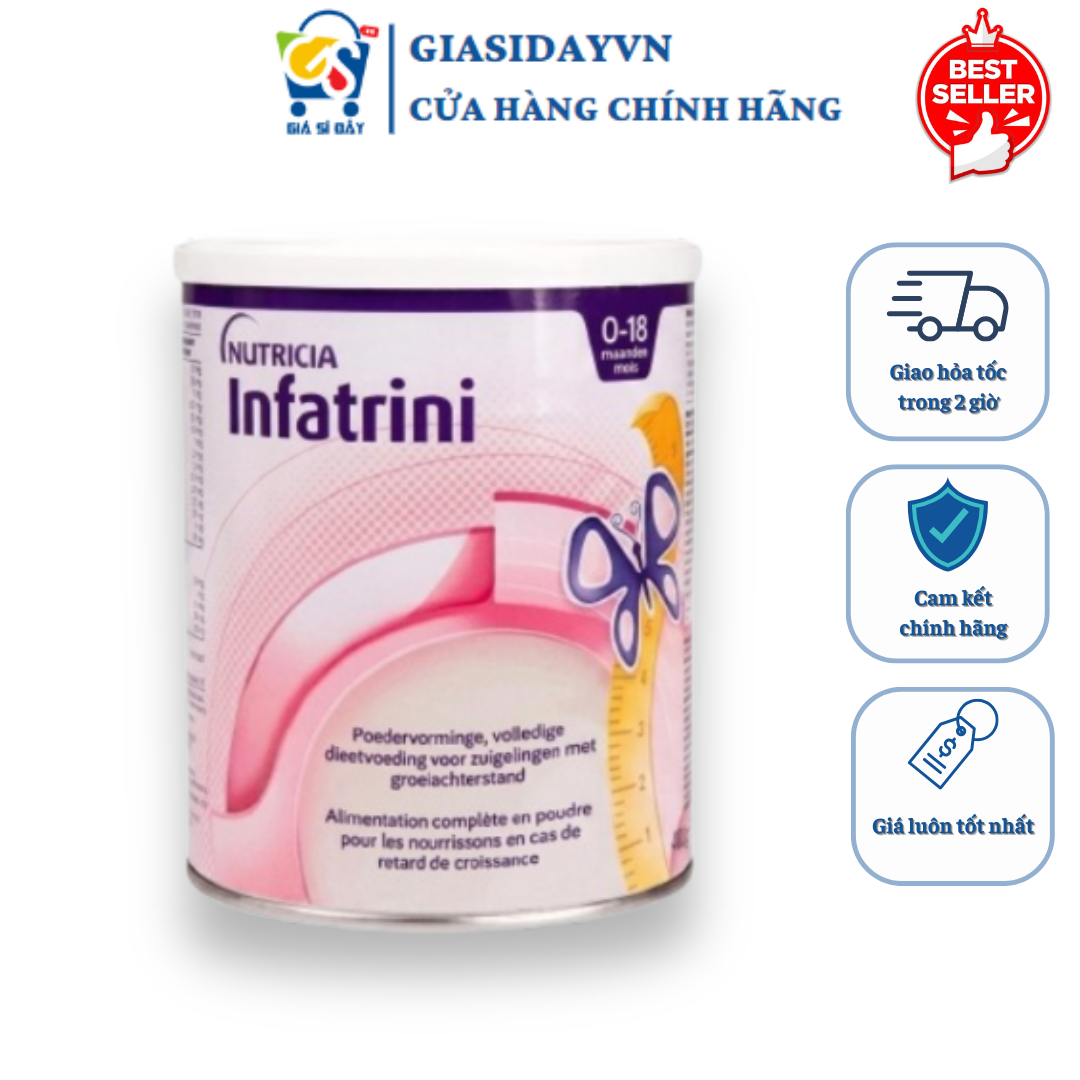 Sữa Infatrini Đức Cao Năng Lượng, Tăng Cân Cho Trẻ 0-18 Tháng - Sữa Bột Công Thức