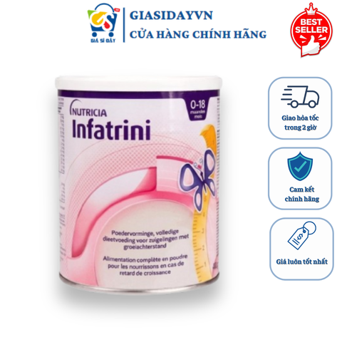 Sữa Infatrini Đức Cao Năng Lượng, Tăng Cân Cho Trẻ 0-18 Tháng - Sữa Bột Công Thức