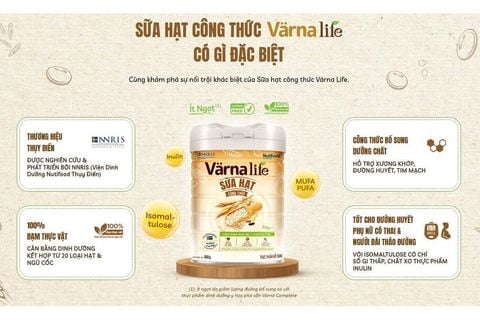 Sữa Hạt Varna Life Nutifood Lactose Free 800g - Sữa Bột Công Thức