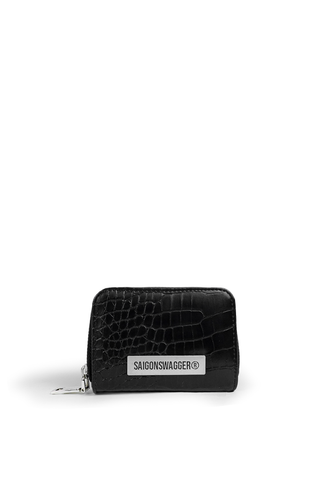 SGS “LUNE EMBOSSED” ZIP AROUND WALLET