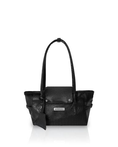 SGS “LUNE EMBOSSED” ELEGANT BAG /MEDIUM/