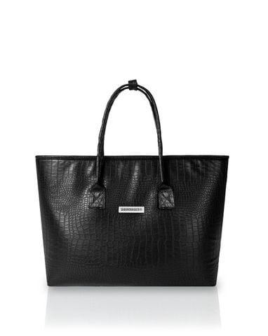 SGS LUNE EMBOSSED TOTE BAG